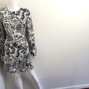 PAISLEY Bell Sleeves Dress